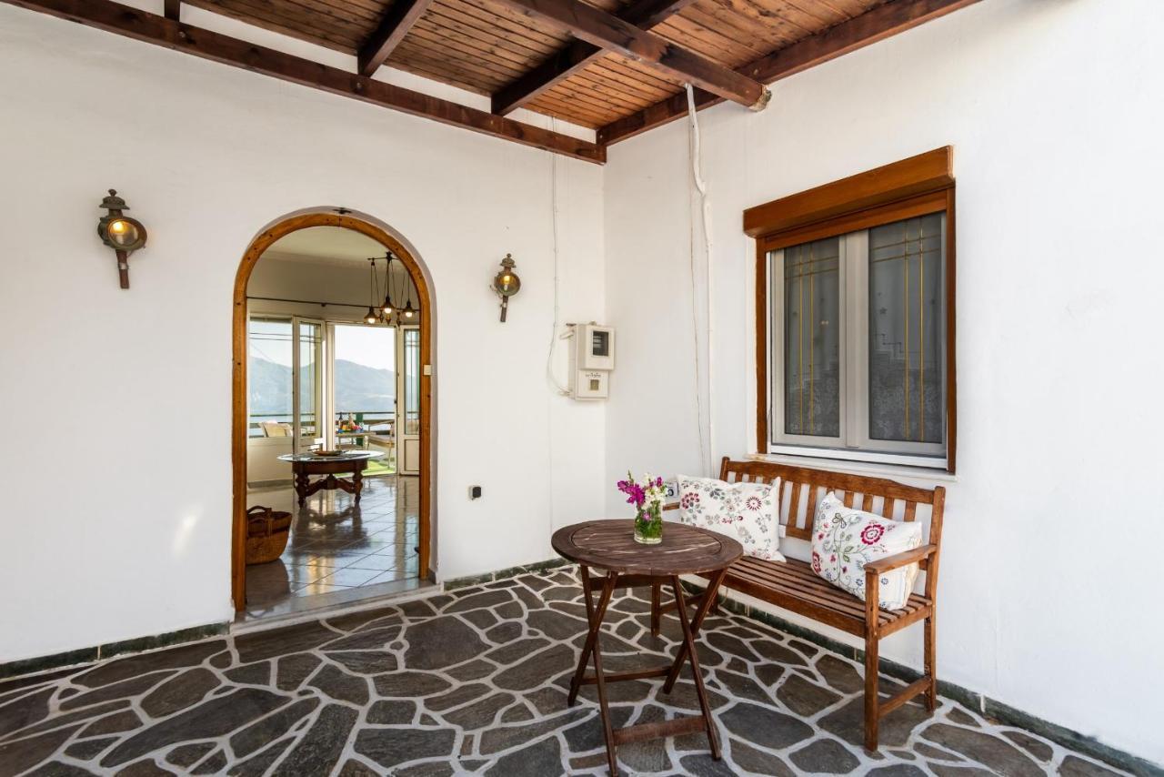 Melisses Sea View House Vila Plaka  Exterior foto