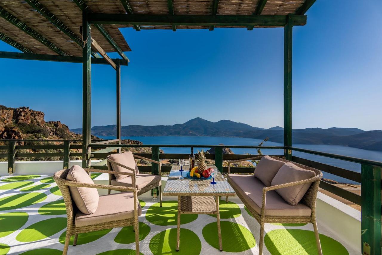 Melisses Sea View House Vila Plaka  Exterior foto