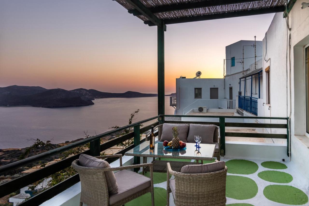 Melisses Sea View House Vila Plaka  Exterior foto